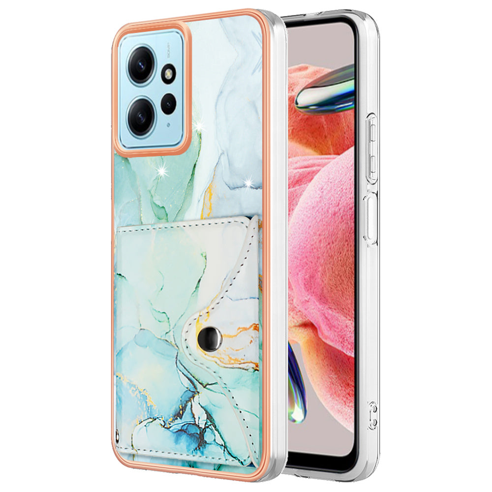 YB Leather Coating Series-9 for Xiaomi Redmi Note 12 4G IMD Case Leather+TPU Kickstand Phone Cover YB Leather Coating Series-9 for Xiaomi Redmi Note 12 4G IMD Case Leather+TPU Kickstand Phone Cover